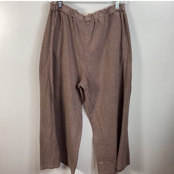 BNWT | Easel Signature Flowy Wide Leg Pants - Picture 4 of 6